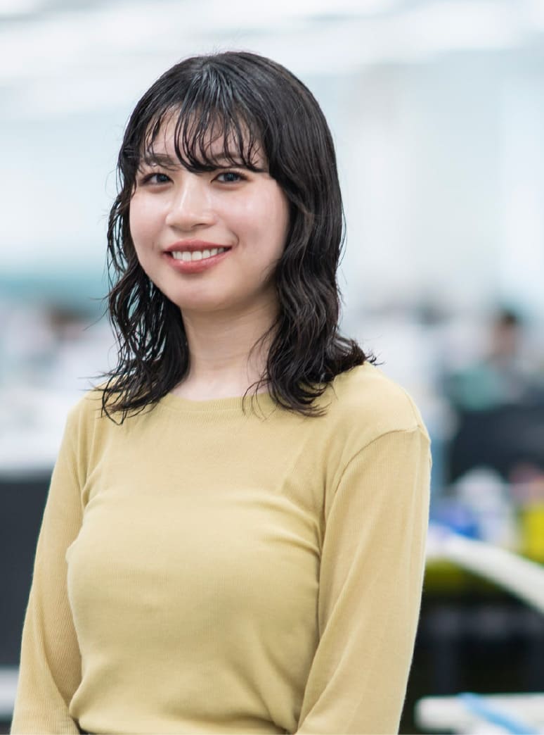 得意の英語を活かして自分らしく働ける環境です。