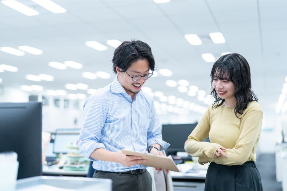 希望していた海外案件を担当。