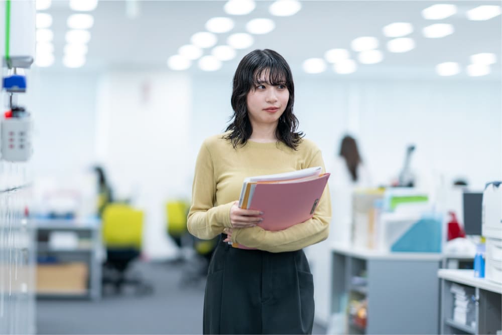 日々の「助かった」「ありがとう」がやりがいになります。