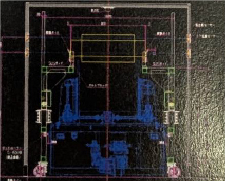 CADを使用した設備干渉確認