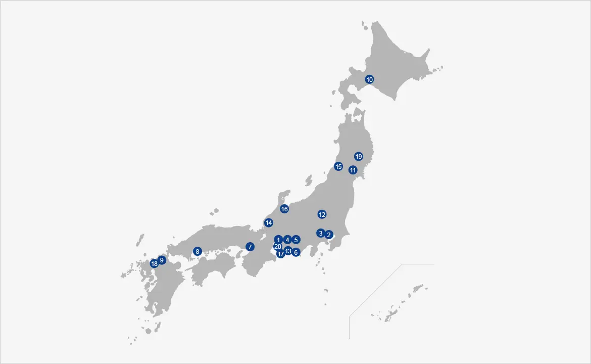Map of Japan
