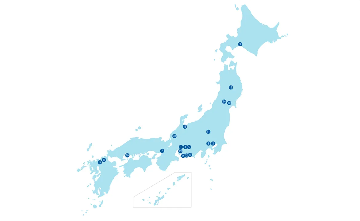 Map of Japan